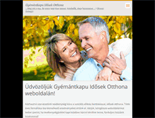 Tablet Screenshot of gyemantkapu.com